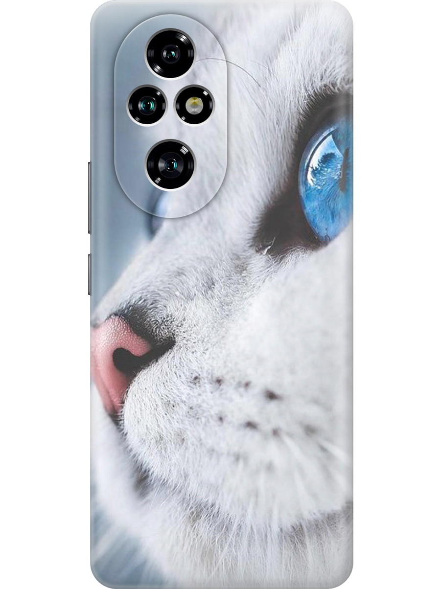 

Силиконовый чехол на Honor 200 pro с принтом "Кошачий взгляд", Прозрачный;белый;голубой, 783979611