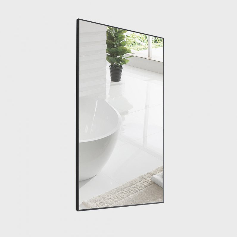 

BelBagno Зеркало BelBagno SPC-AL-600-800 Nero в алюминиевой раме, черный