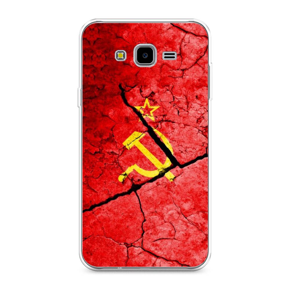 

Чехол Awog на Samsung Galaxy J7 Neo "СССР", Красный;черный;желтый, 25350-5
