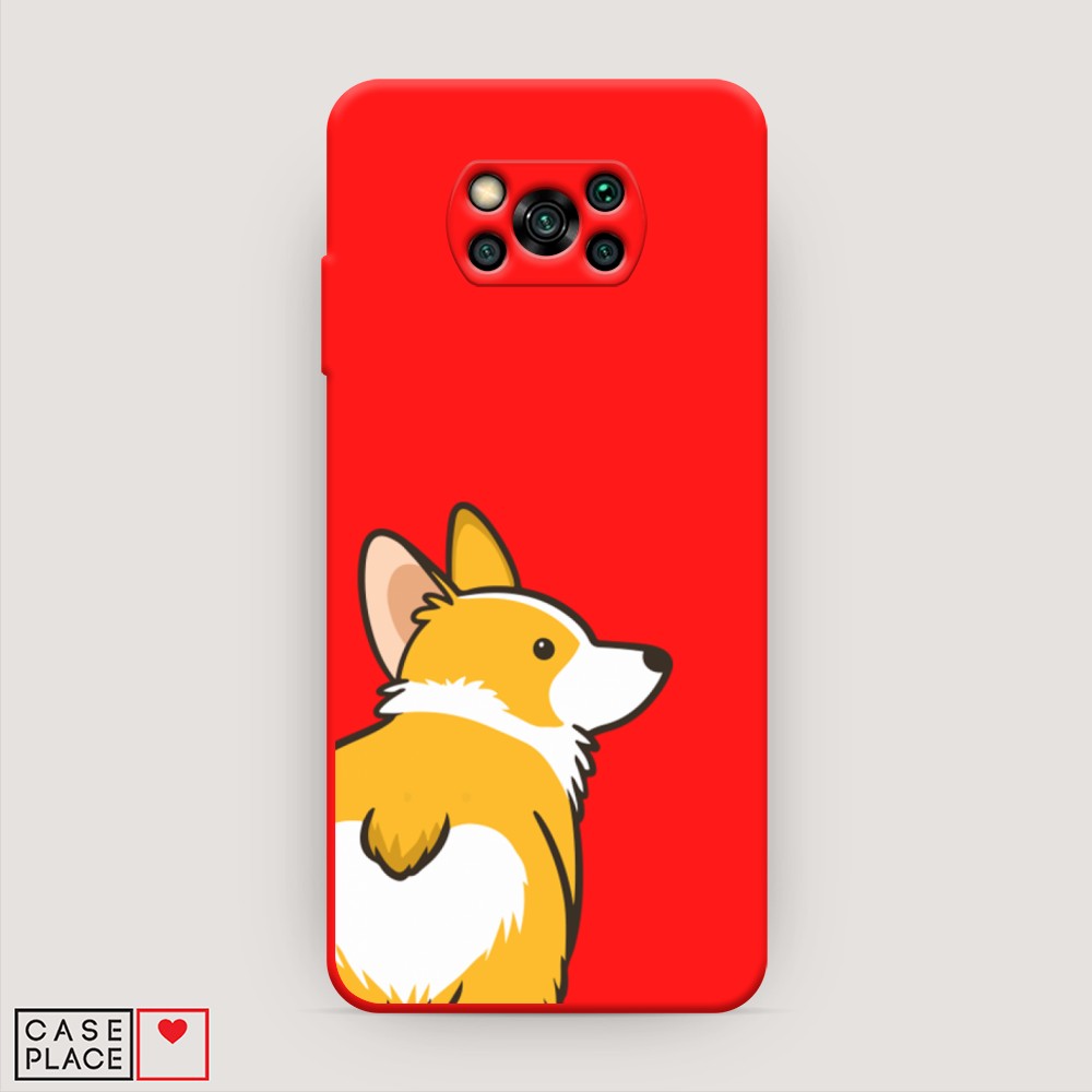 

Чехол Awog на Poco X3/X3 Pro "Корги следуй за мной", Разноцветный, 39253-1