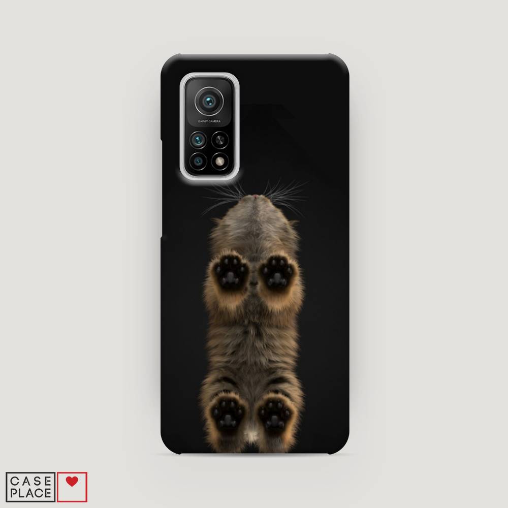 

Пластиковый чехол "Кошачьи лапки" на Xiaomi Mi 10T, 39320-1