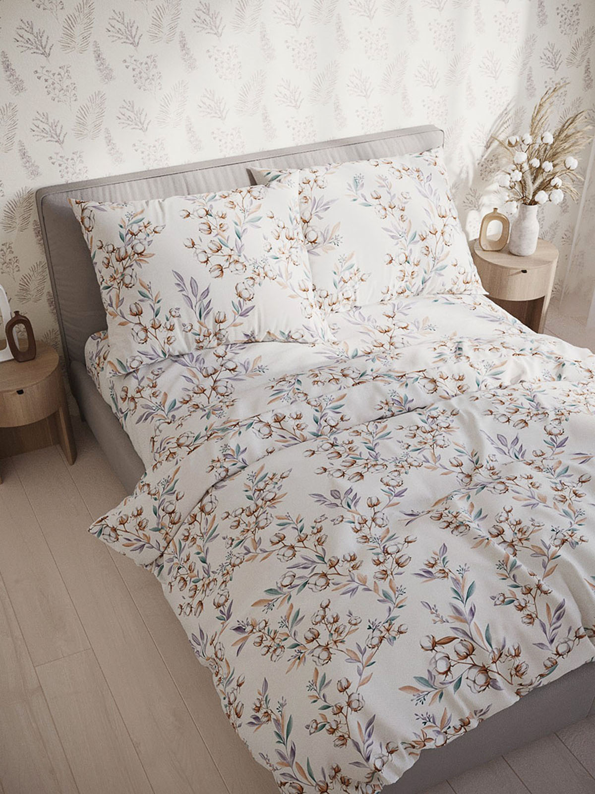 

Простынь на резинке Cказка Хлопок 90х200 см, PT4288/0-13-0/0