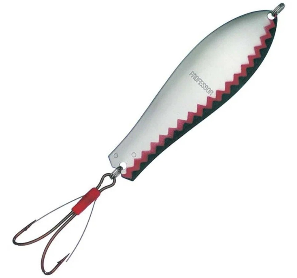 

Блесна Kuusamo Professor 2 90/18 (незацепляйка) BL/R/N-B, Серебристый;красный;черный