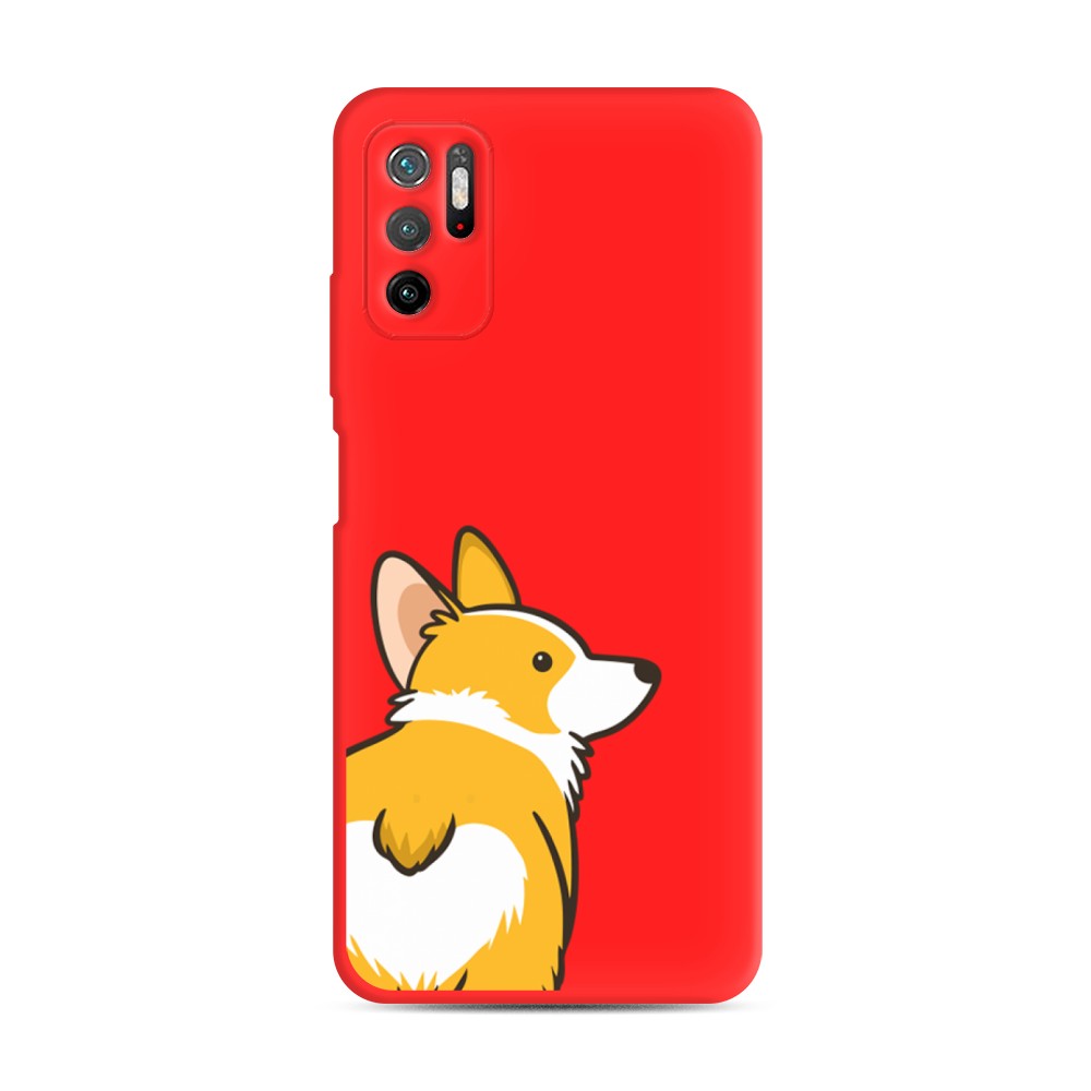 

Чехол Awog на Poco M3 Pro "Корги следуй за мной", Разноцветный, 311053-1