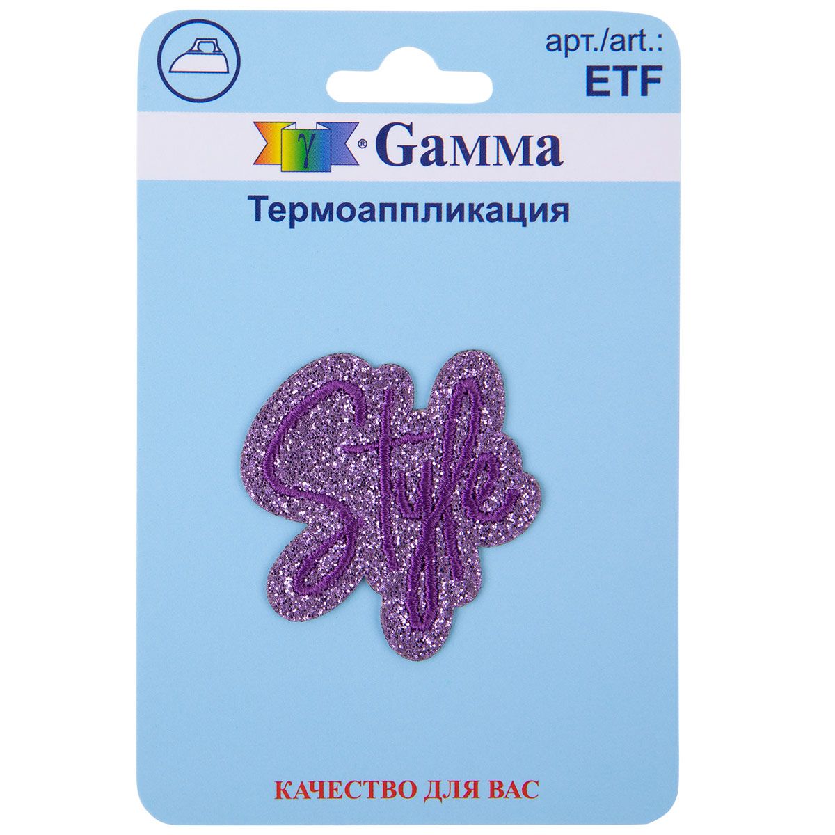 Термоаппликация Gamma ETF 01-245 Style 3.7 х 3.7 см