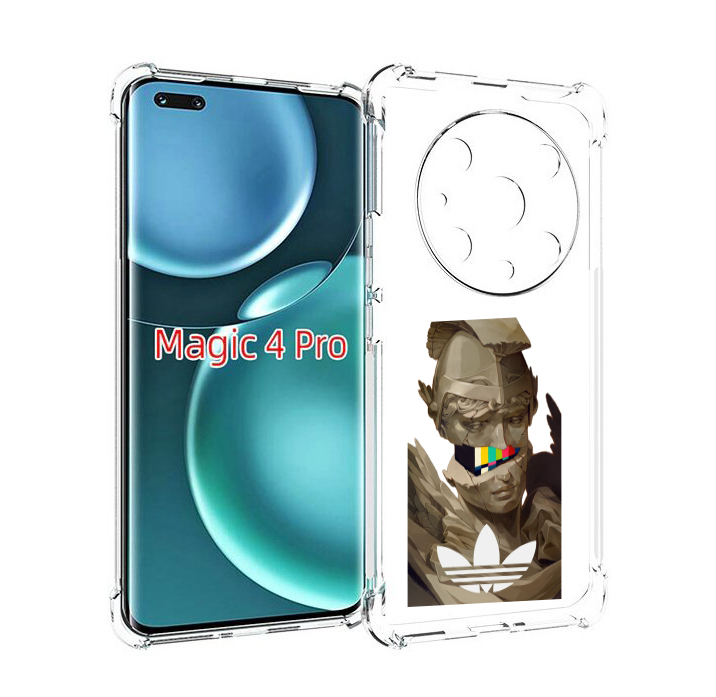 

Чехол MyPads статуя-адидас для Honor Magic4 Pro, Прозрачный, Tocco