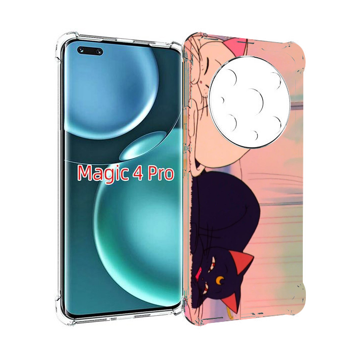

Чехол MyPads спящие коты для Honor Magic4 Pro, Прозрачный, Tocco
