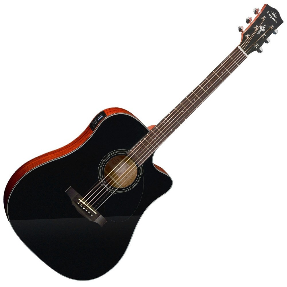

Электроакустическая гитара KEPMA EDCE Black, EDCE Black