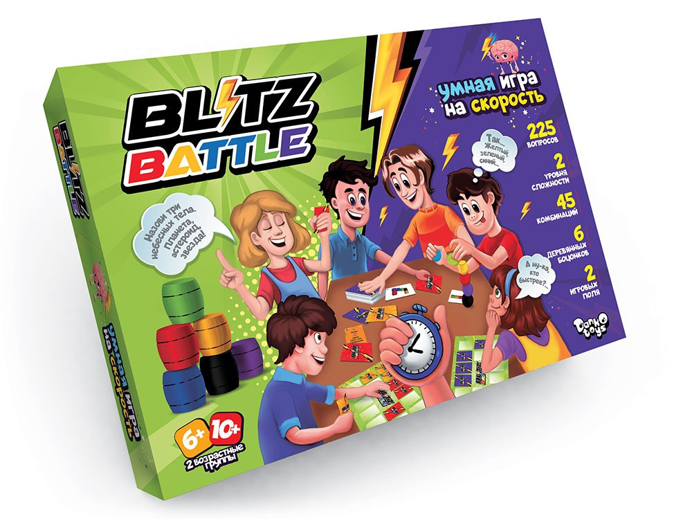 фото Настольная игра danko toys blitz battle g-blb-01-01