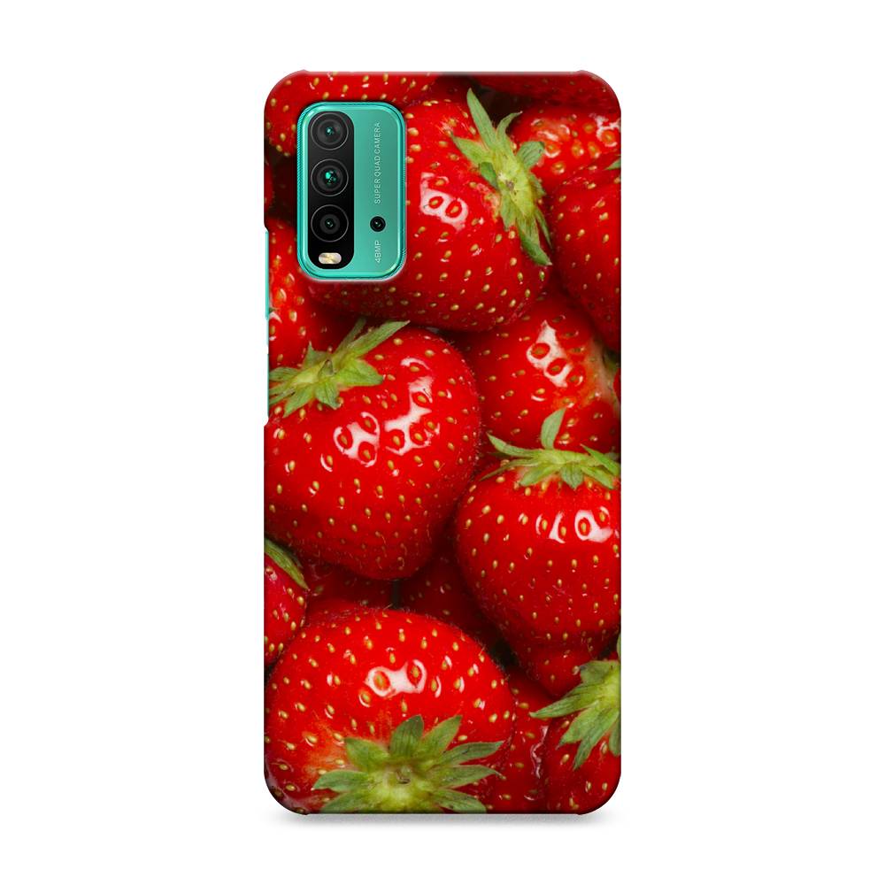 

Пластиковый чехол "Клубника" на Xiaomi Redmi 9T, 39820-7