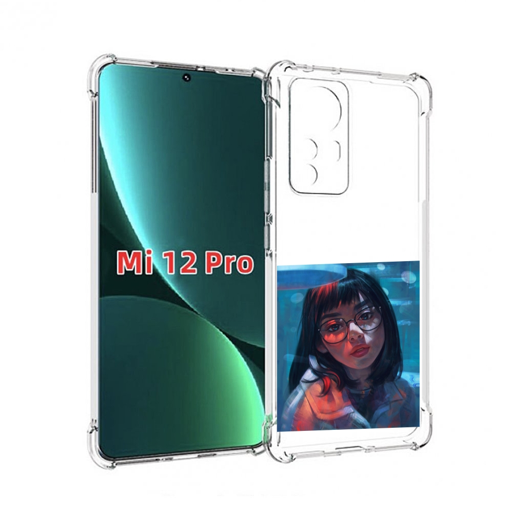 

Чехол MyPads девушка-под-красным-светом для Xiaomi 12S Pro, Прозрачный, Tocco