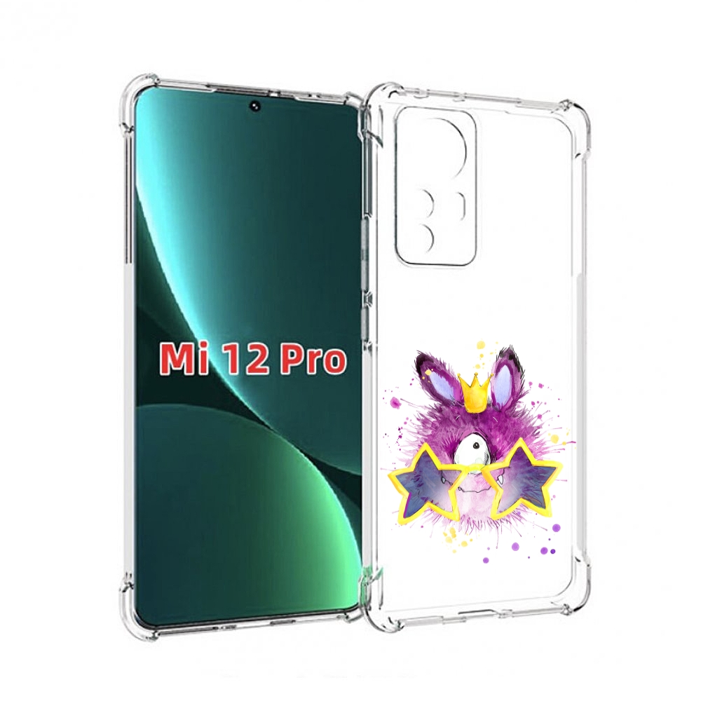 

Чехол MyPads Шуршуля для Xiaomi 12S Pro, Прозрачный, Tocco