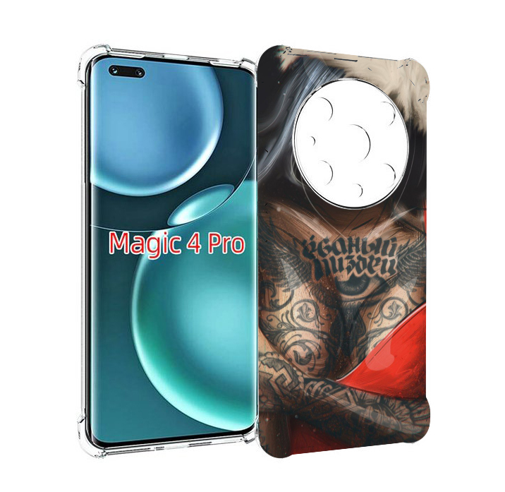 

Чехол MyPads санта-клаус-девушка для Honor Magic4 Pro, Прозрачный, Tocco