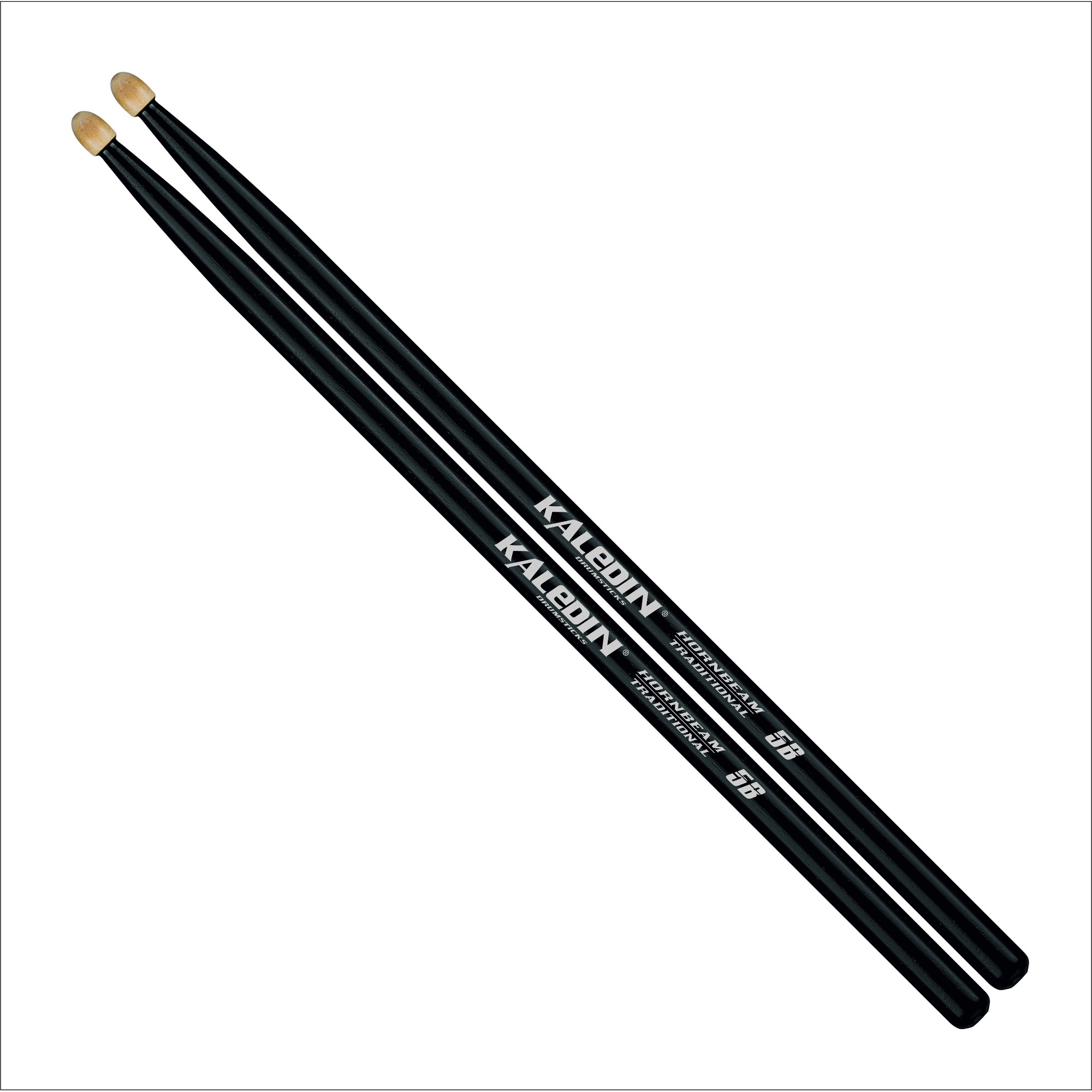 Палочки для барабана Kaledin Drumsticks 7KLHBBK5B Black 5B 1016₽