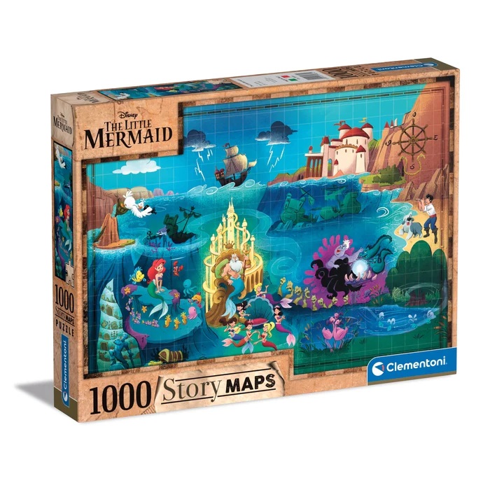

Пазл Clementoni 1000 Disney. Русалочка, арт.39664