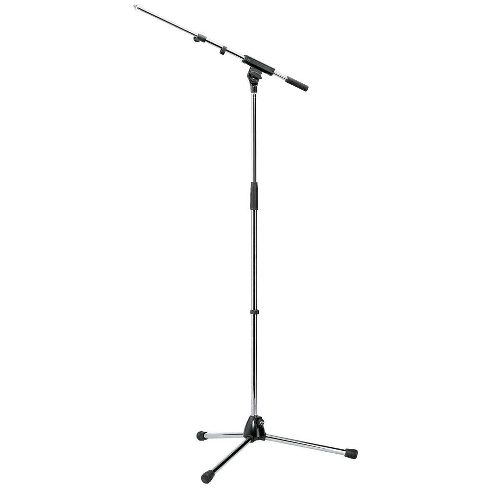 

Стойка микрофонная K&M 21080-300-02 серебристый, 21080-300-02