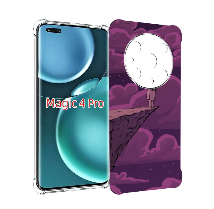 

Чехол MyPads розовая-фасолька для Honor Magic4 Pro, Прозрачный, Tocco