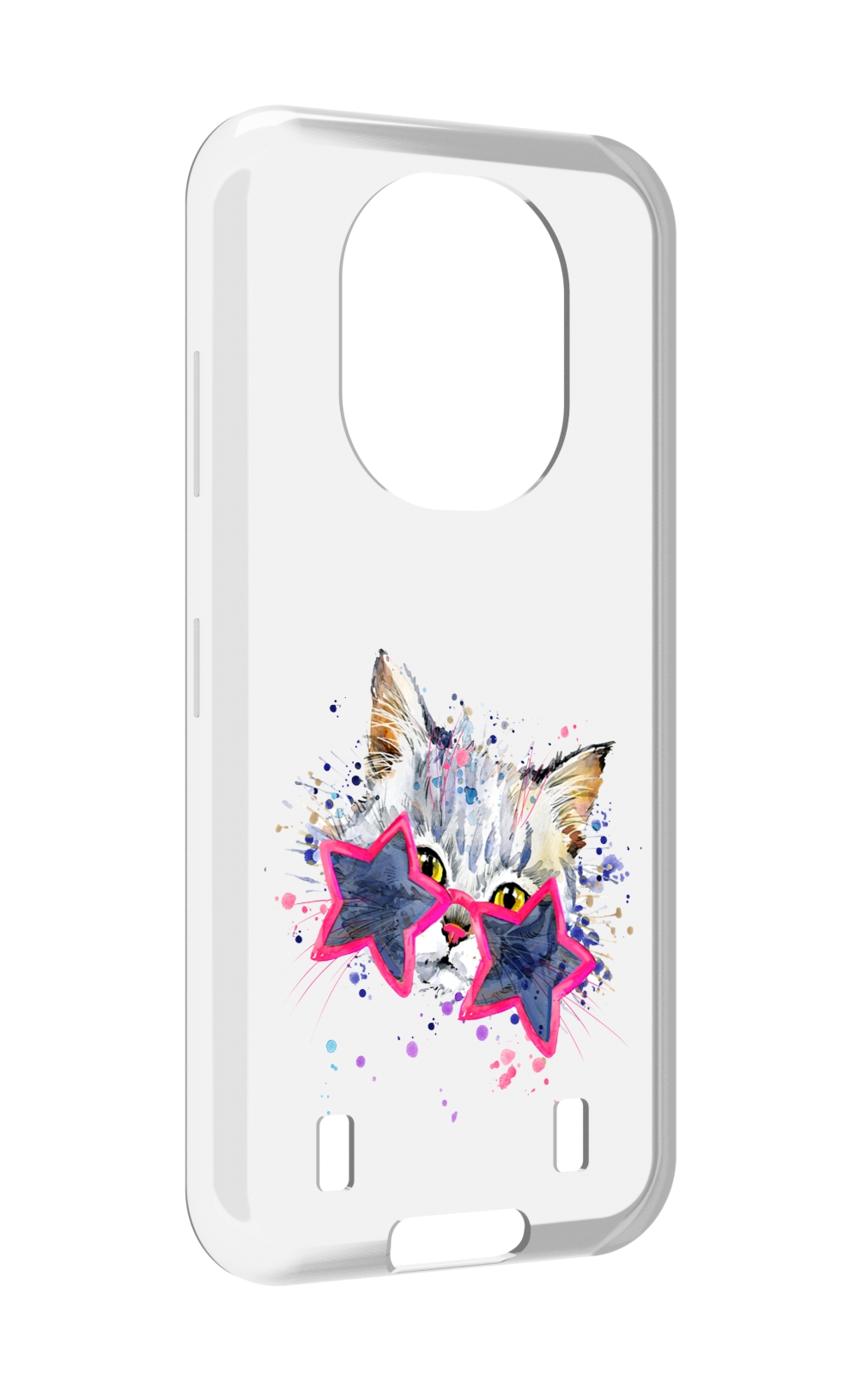 

Чехол MyPads звездные очки для Oukitel WP16, Прозрачный, Tocco