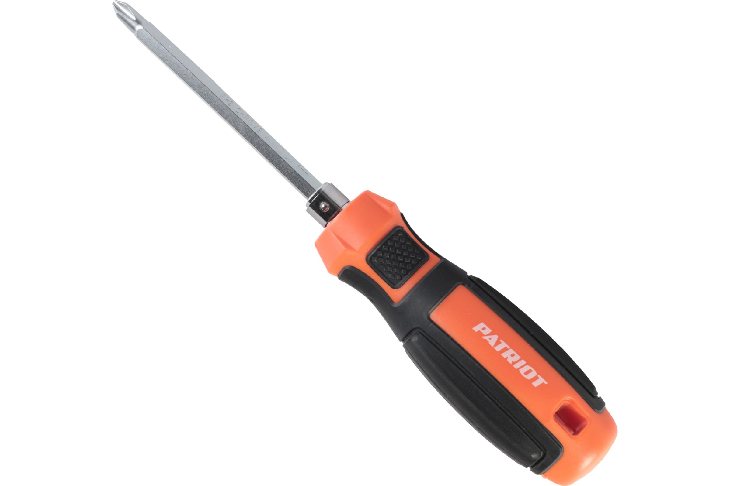 

Отвертка с двусторонним стержнем PATRIOT CR-V, PH2-SL6x100, 2-х компонентная рукоятка Patr