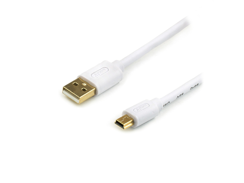 фото Аксессуар atcom usb am - mini usb 1.8m ат3740