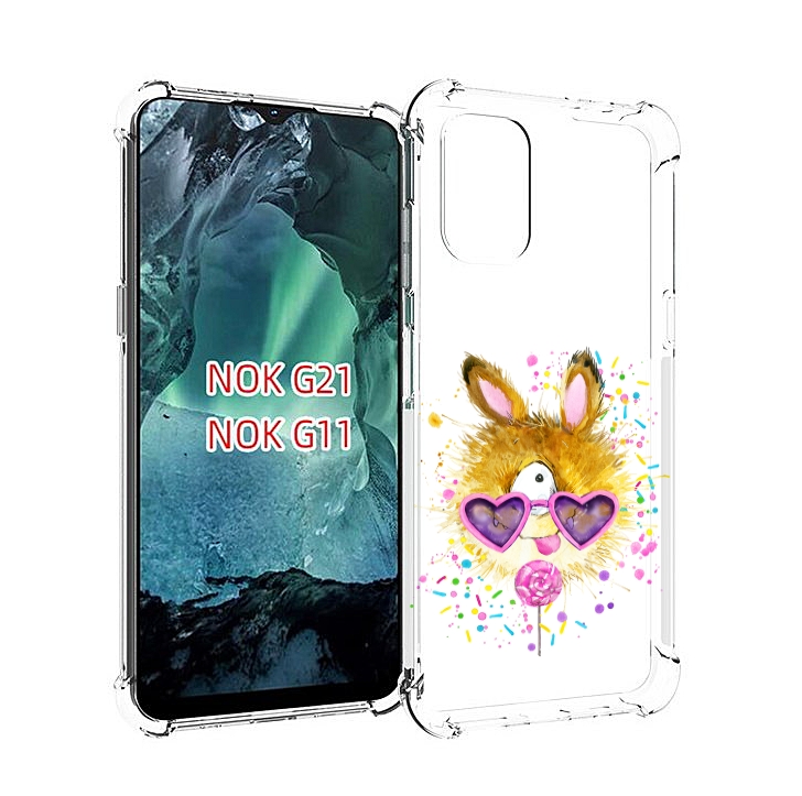 

Чехол MyPads Чупя для Nokia G11 / G21, Прозрачный, Tocco