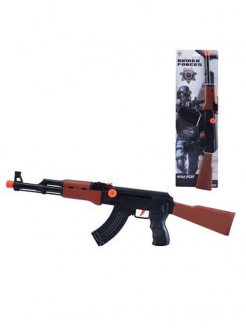 

Автомат с механической трещоткой Наша игрушка S031