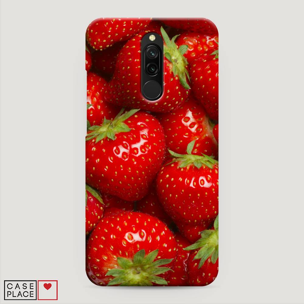 

Пластиковый чехол "Клубника" на Xiaomi Redmi 8, 37120-7