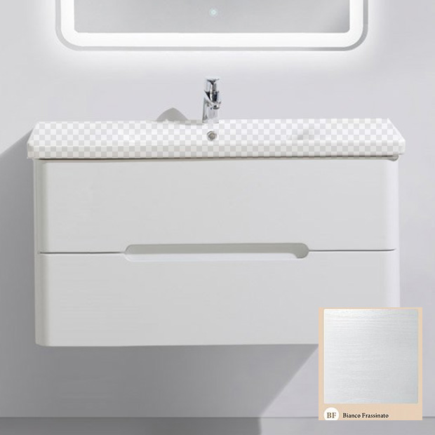 

Тумба для комплекта BelBagno SOFT-1000-2C-SO-BF bianco frassinato