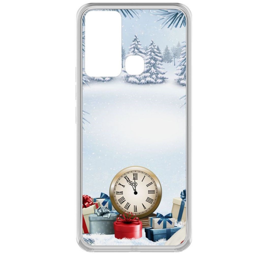 

Чехол-накладка Krutoff Clear Case 5 минут для Infinix Hot 12i