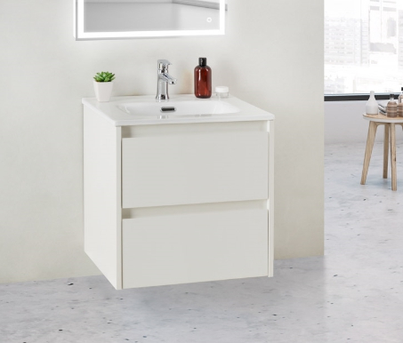 фото Тумба для комплекта belbagno kraft 39-500/390-2c-so-bo bianco opaco