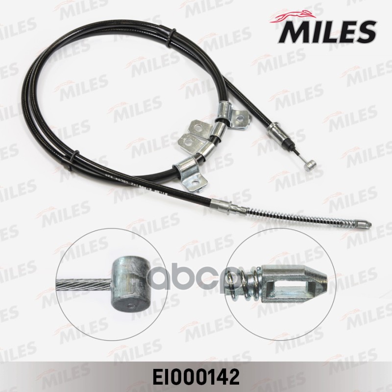 

Трос Стояночного Тормоза Левый Chevrolet Lanos 05- Ei000142 Miles арт. EI000142
