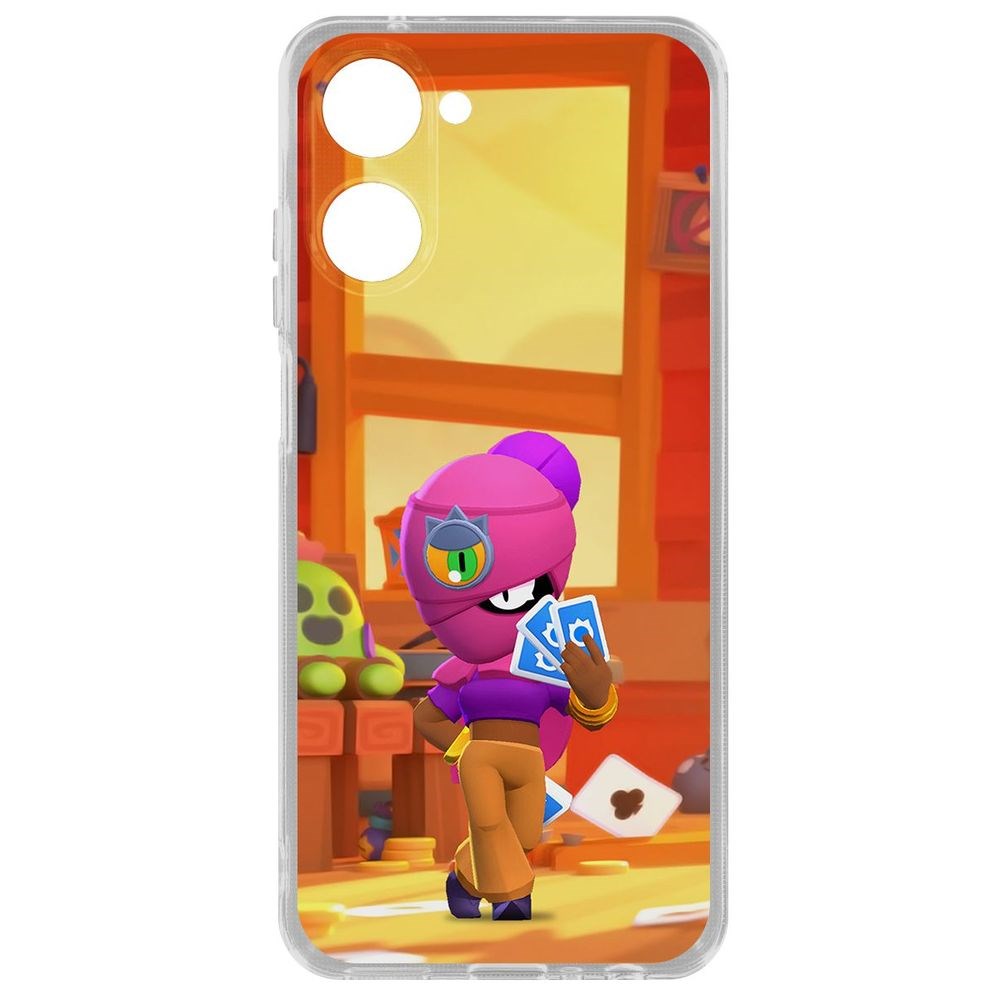 

Чехол Brawl Stars-Тара для Realme 10 4G, Прозрачный