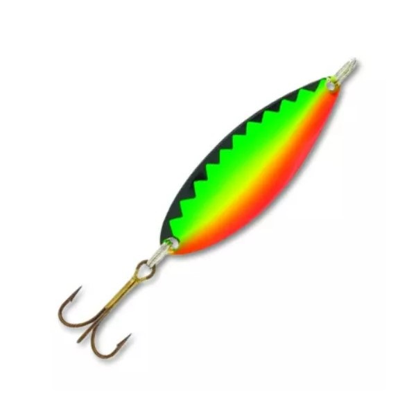 

Блесна Kuusamo Latka 55/14 BL/GR/FYe/FR-S, Зеленый;желтый;красный