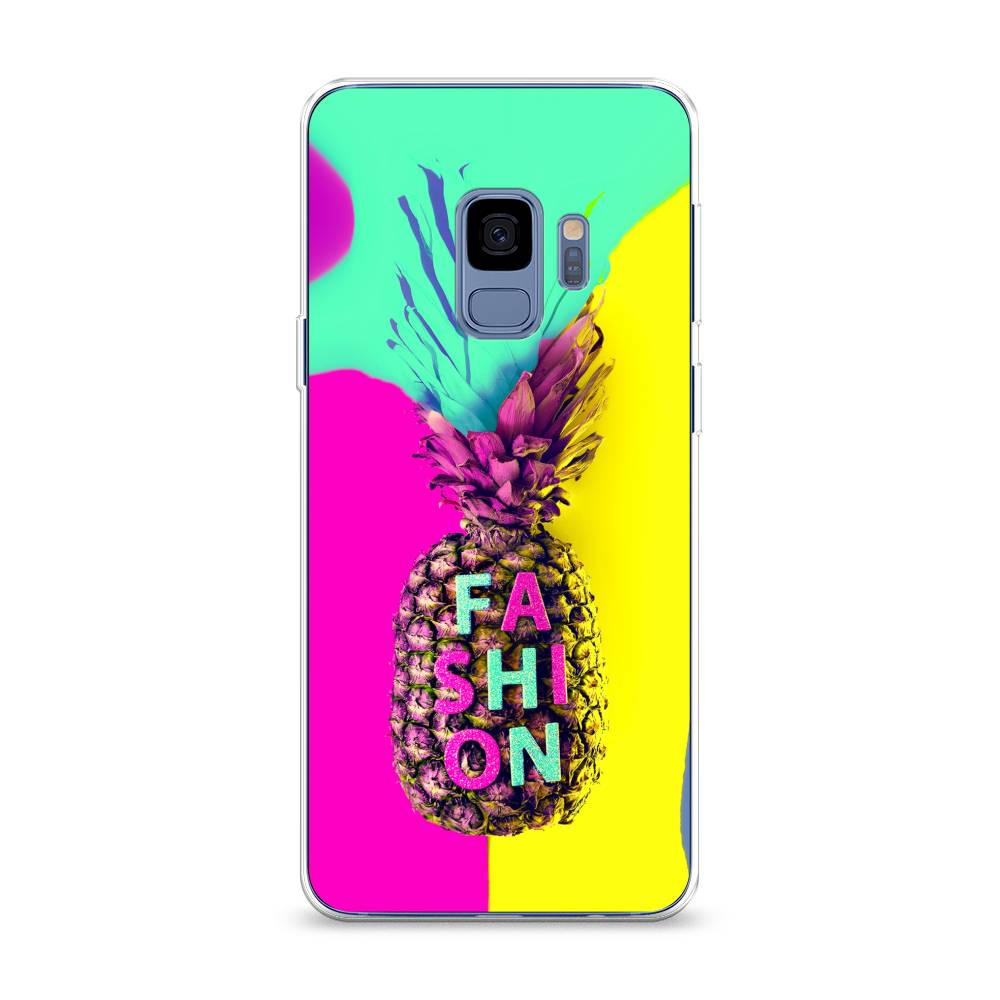 

Чехол Awog на Samsung Galaxy S9 "Кислотный ананас", Желтый;розовый;голубой, 25750-10