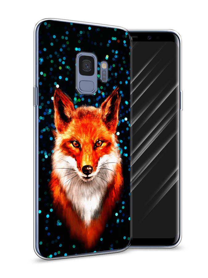 

Чехол Awog на Samsung Galaxy S9 "Волшебная лиса", Оранжевый;черный;белый, 25750-1