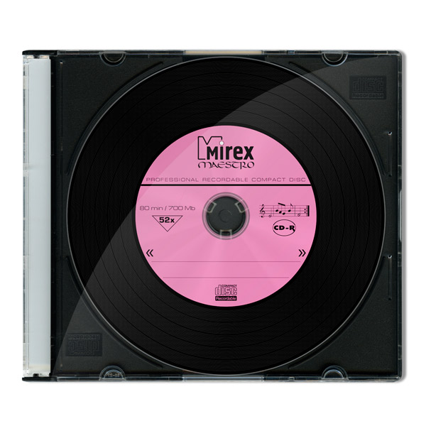 CD-диск Mirex 700Mb 52х 