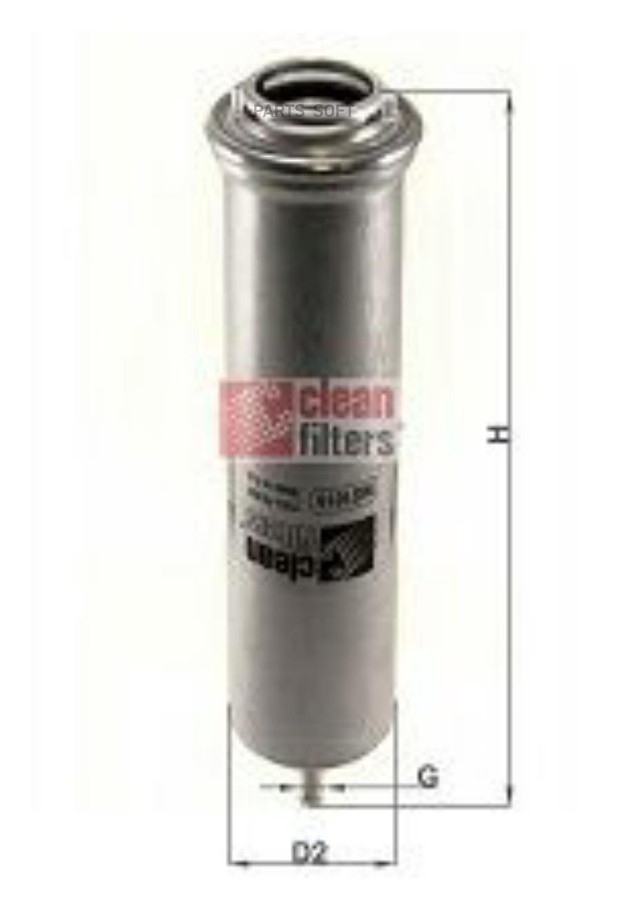 Фильтр топл. CLEAN FILTER MG1615A