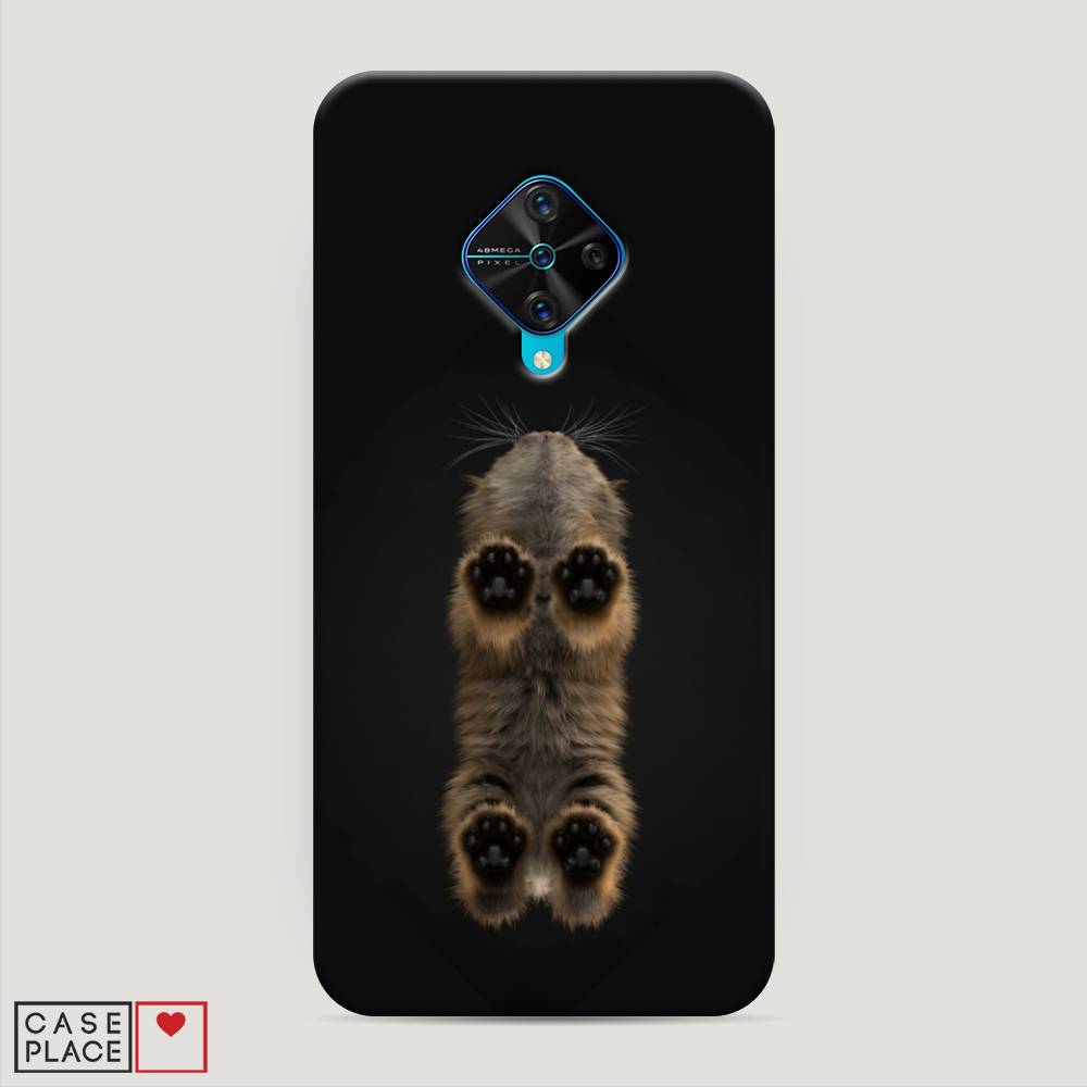 

Пластиковый чехол "Кошачьи лапки" на Vivo V17, 261520-1