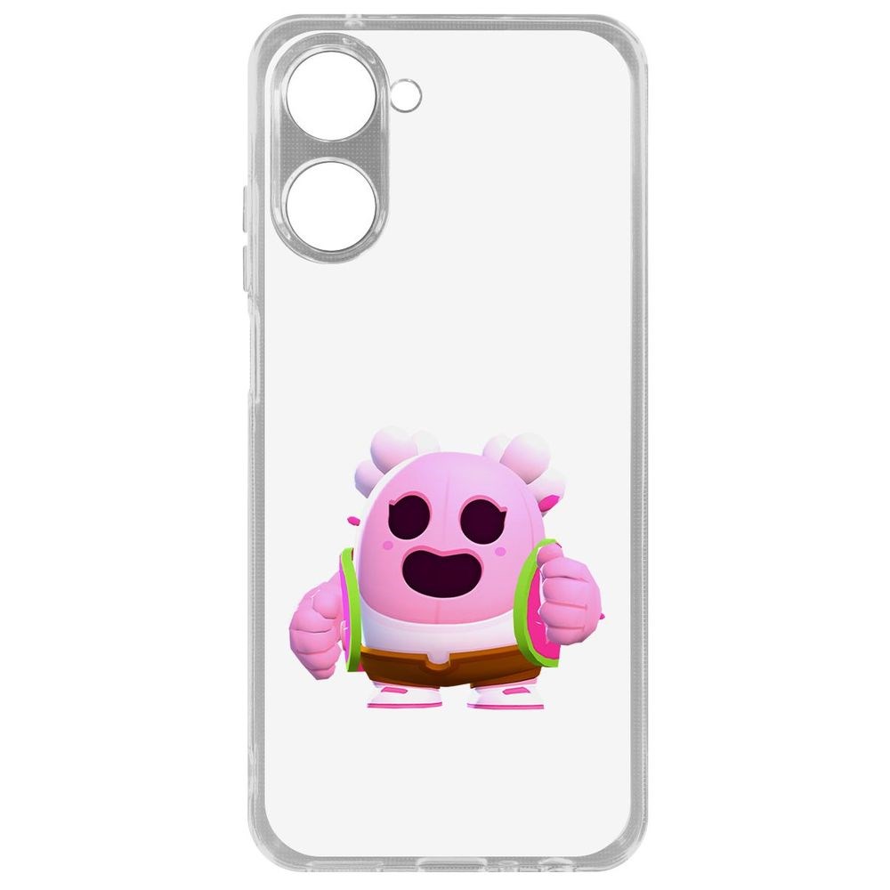 

Чехол Brawl Stars-Сакура Спайк для Realme 10 4G, Прозрачный