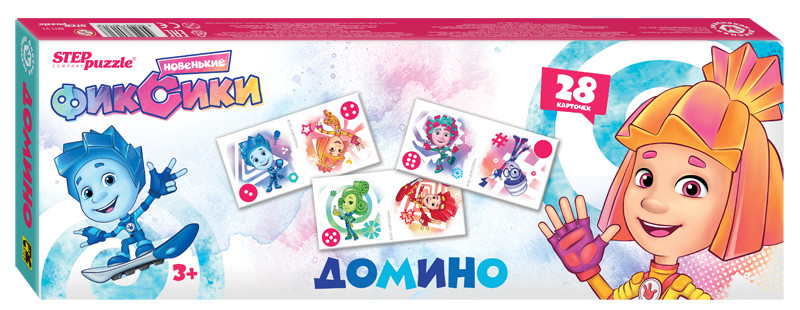 фото Домино step puzzle фиксики 80131