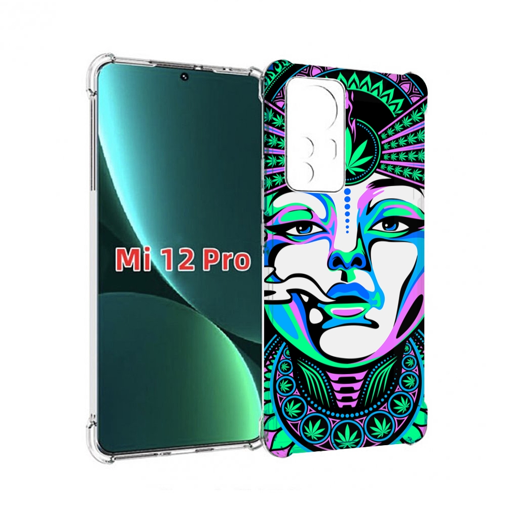 

Чехол MyPads девушка-любит-траву-абстракция для Xiaomi 12S Pro, Прозрачный, Tocco