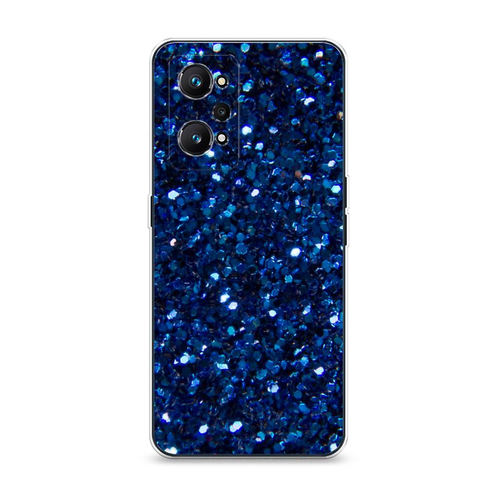 

Чехол Awog "Синие блестки рисунок" для Realme GT Neo 2