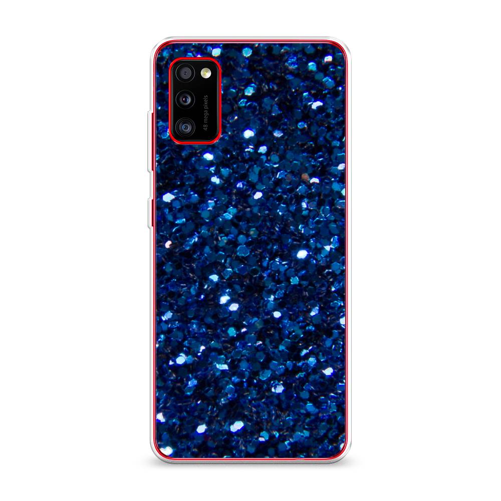 

Чехол Awog "Синие блестки рисунок" для Samsung Galaxy A41