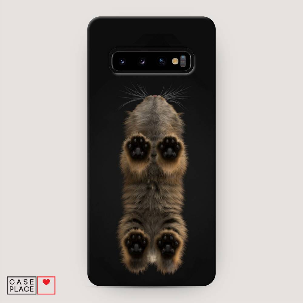

Пластиковый чехол "Кошачьи лапки" на Samsung Galaxy S10 +, 27120-1