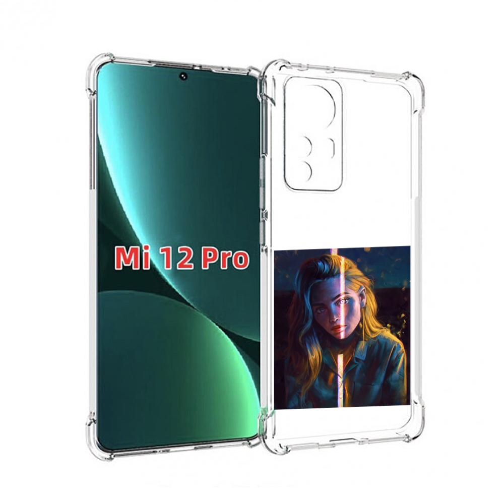 

Чехол MyPads девушка-в-тени для Xiaomi 12S Pro, Прозрачный, Tocco
