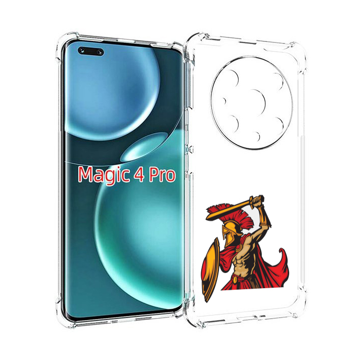 

Чехол MyPads римский-воин для Honor Magic4 Pro, Прозрачный, Tocco