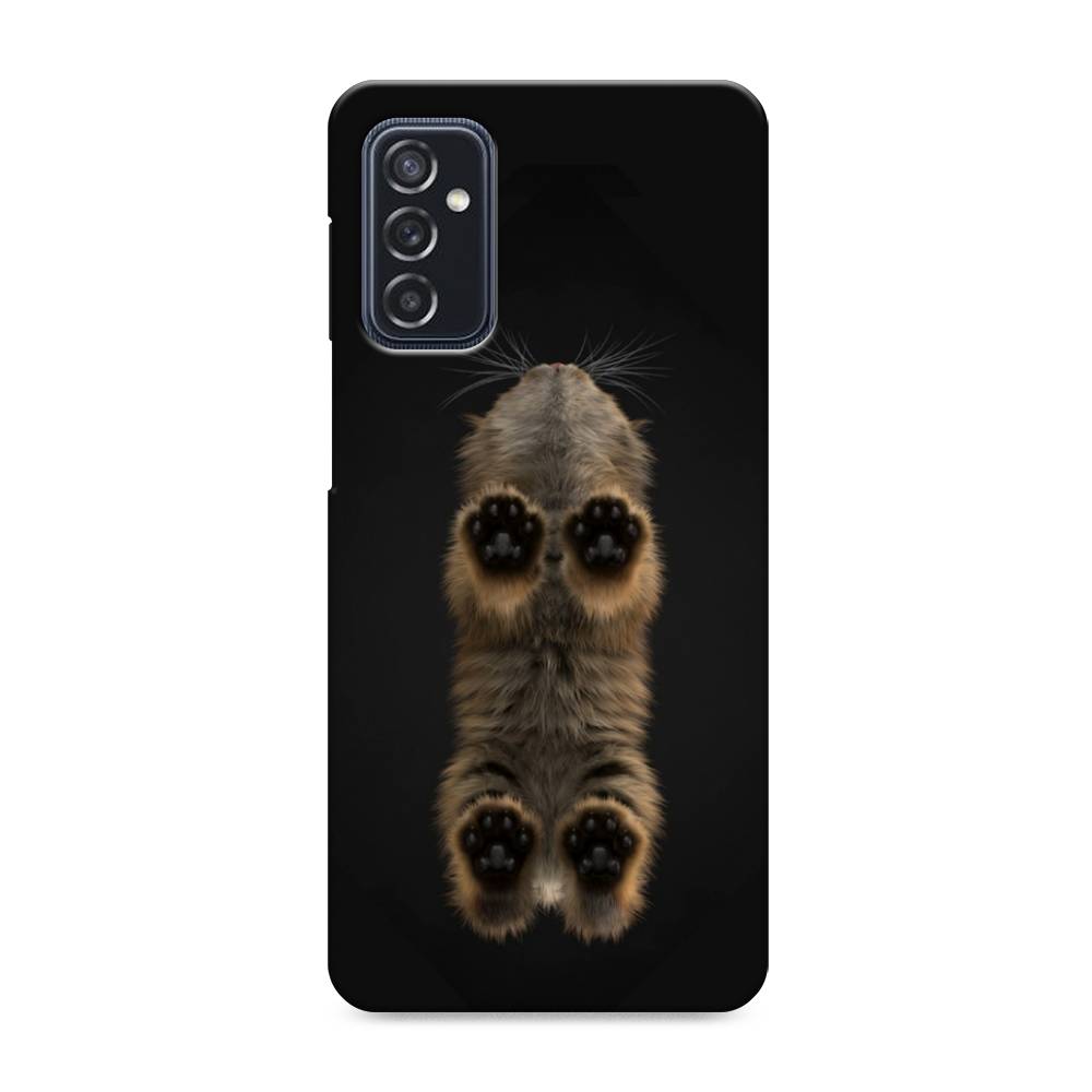 фото Пластиковый чехол "кошачьи лапки" на samsung galaxy m52 awog