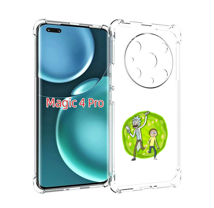 

Чехол MyPads рик-и-морти-в-кружке для Honor Magic4 Pro, Прозрачный, Tocco