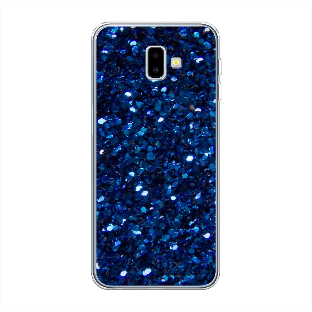 

Чехол Awog "Синие блестки рисунок" для Samsung Galaxy J6 +