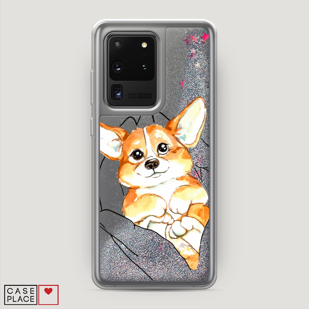 

Чехол Awog на Samsung Galaxy S20 Ultra "Корги в ладошках", Разноцветный, 29491-1